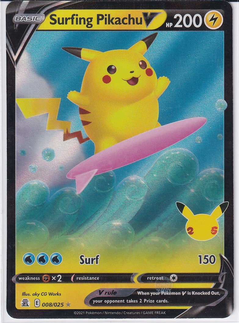 Surfing Pikachu V