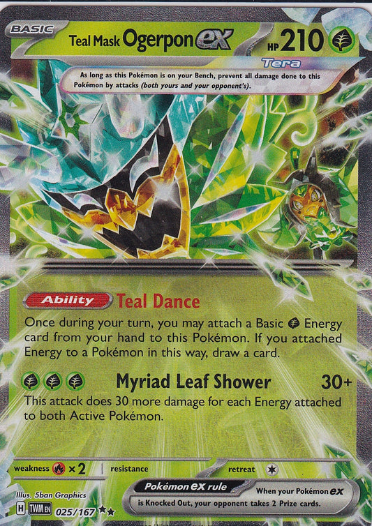 Teal Mask Ogerpon ex